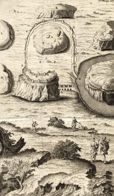 Een tweede plan van Rome dat de situatie na de unie tussen Romulus en Tatius weergeeft door English School